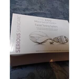 The Egg Facial Microcurrent & Facial Toning System SKIN CARE in Box Retail $159
